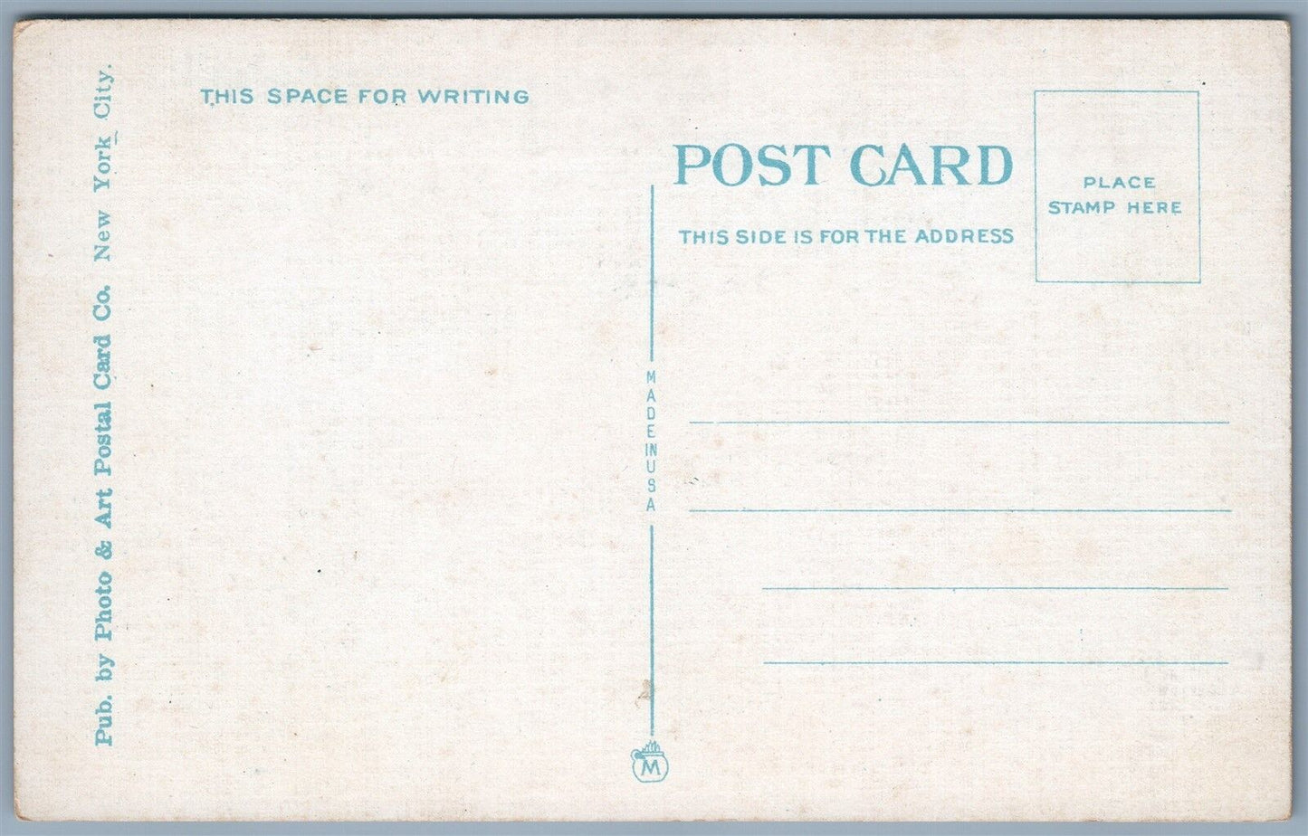 FREEPORT LONG ISLAND NY CRYSTAL LAKE HOUSE ANTIQUE POSTCARD