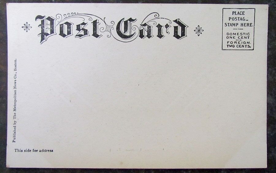 ANTIQUE UNDIVIDED POSTCARD ALMSHOUSE LANCASTER PA