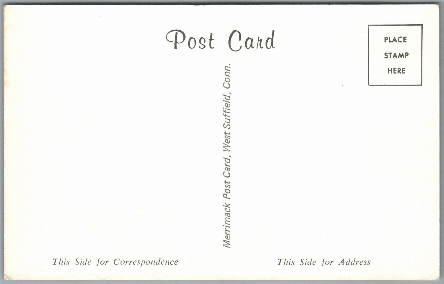 RICHLAND PA POST OFFICE VINTAGE POSTCARD