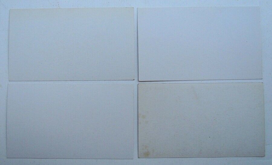 4 RPPC VINTAGE PHOTO POSTCARDS TRAIN CARS railroad railway