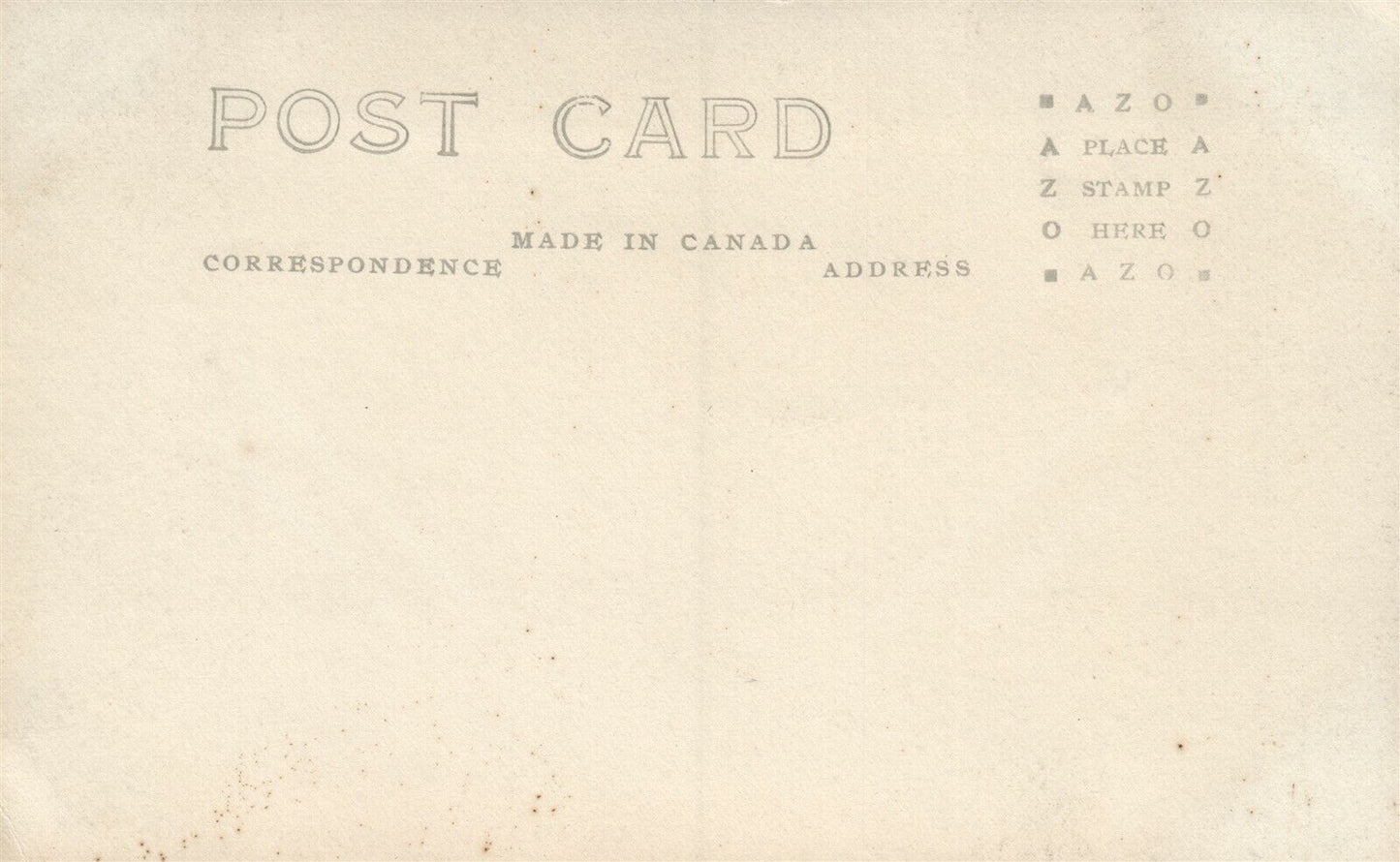 CATHEDRAL INTERIOR CANADA CHURCH ANTIQUE REAL PHOTO POSTCARD RPPC