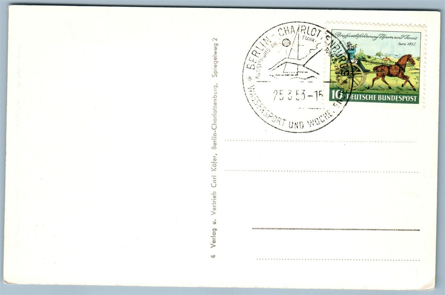 BERLIN GERMANY SPORT BOAT VINTAGE REAL PHOTO POSTCARD RPPC