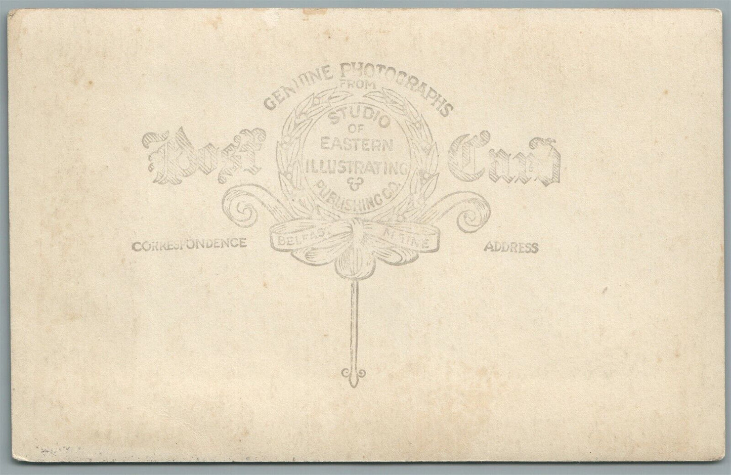 UNION ME CONGREGATIONL CHURCH ANTIQUE REAL PHOTO POSTCARD RPPC