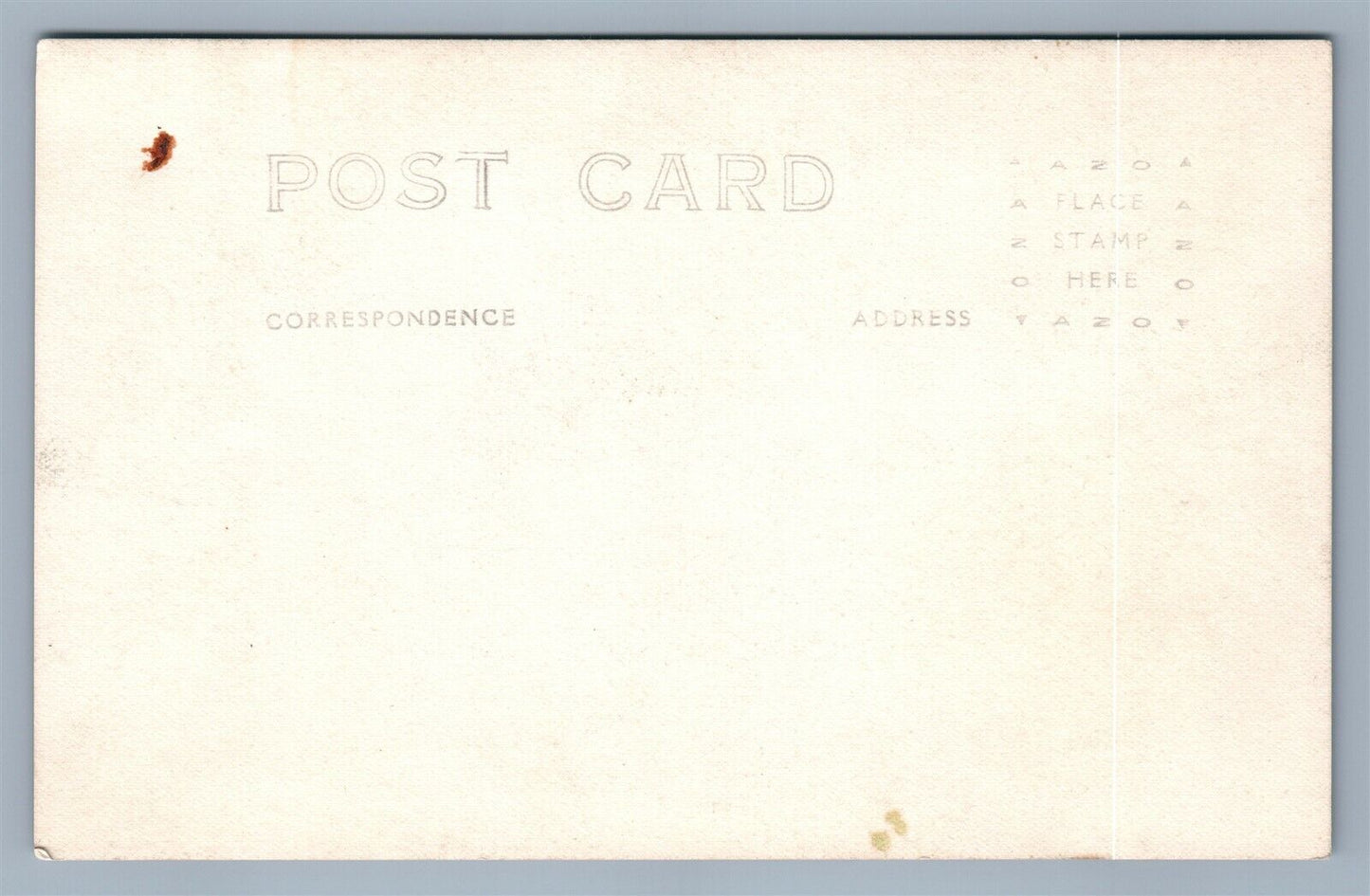 CITY STREET SCENE w/ CHURCH ANTIQUE REAL PHOTO POSTCARD RPPC