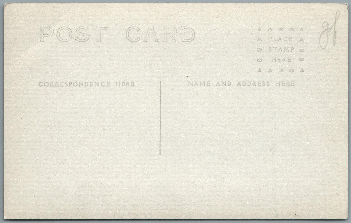 SPRINGFIELD VT SUMMER STREET ANTIQUE REAL PHOTO POSTCARD RPPC