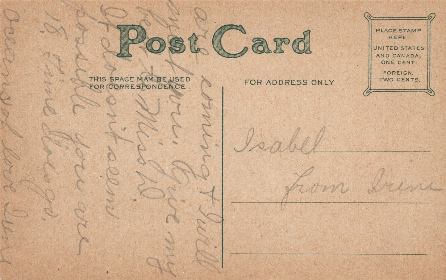 GEMINI ZODIAC SIGN ANTIQUE POSTCARD w/ CATS