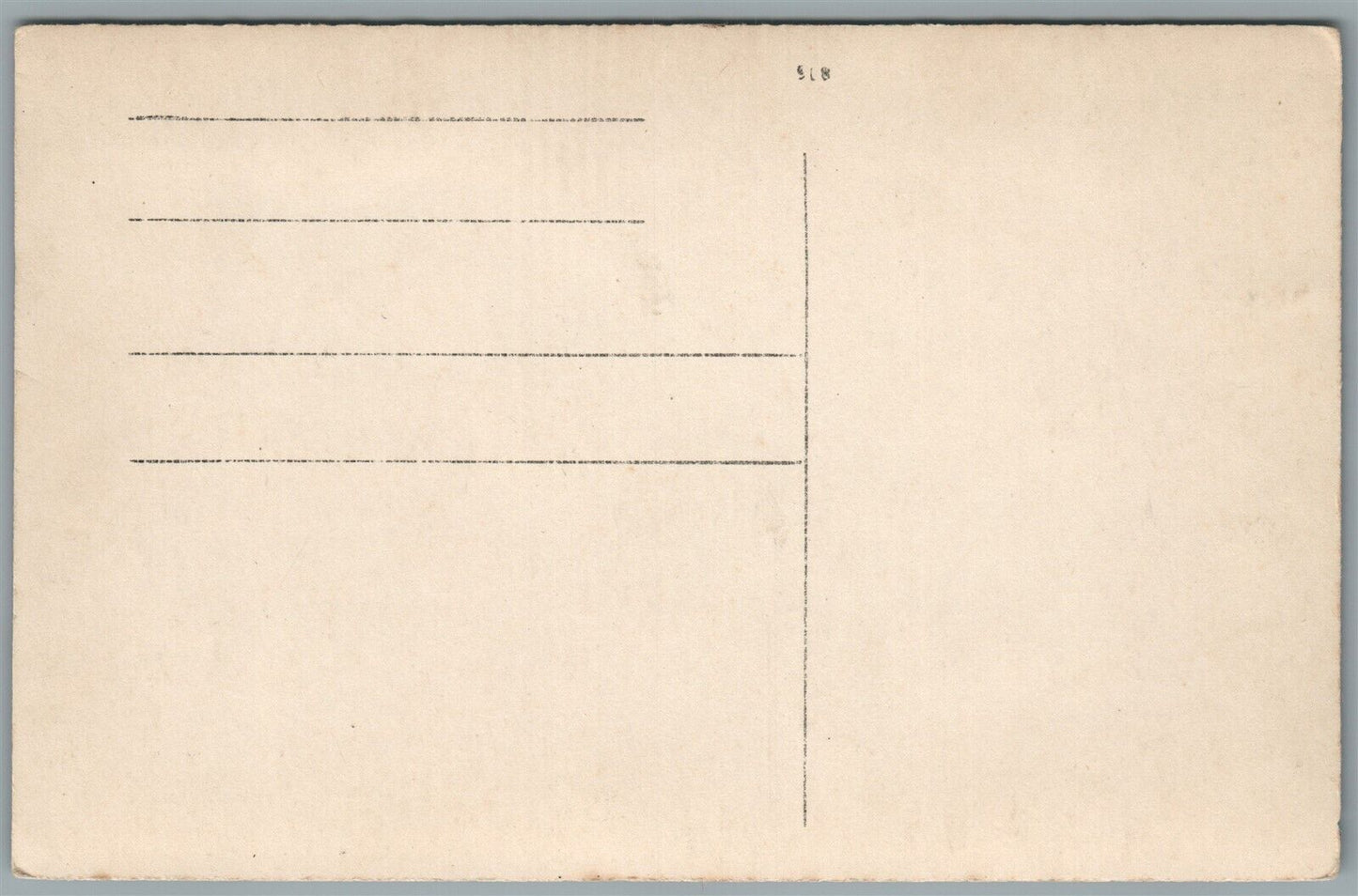 GERMAN 1918 MILITARY GROUP WWI ERA ANTIQUE REAL PHOTO POSTCARD RPPC