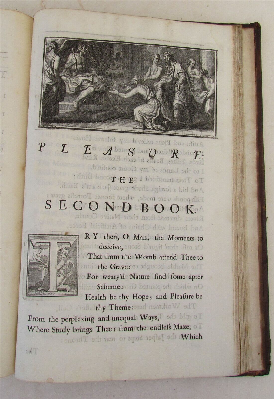 1718 POEMS on SEVERAL OCCASIONS antique FOLIIO by Matthew Prior in ENGLISH