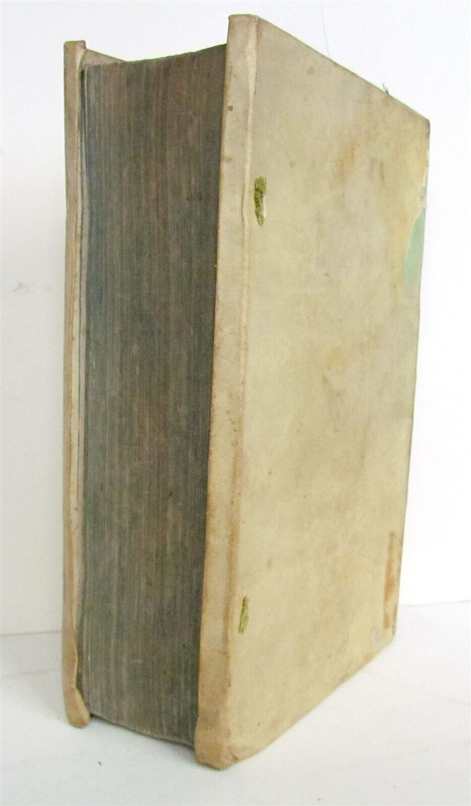 1634 3 VOLUMES Promptuarium morale antique VELLUM BOUND by Lawrence Beyerlinck