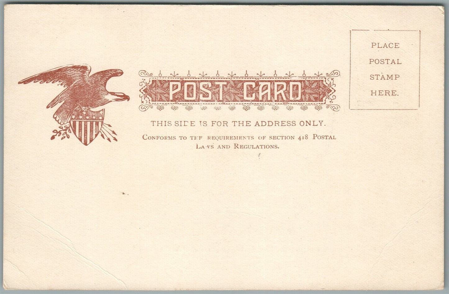 NEW YORK NY CITY SUBWAY NORTH FROM MANHATTAN ANTIQUE POSTCARD