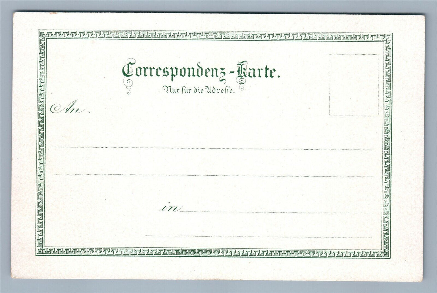 GERMAN GRUSS AUS MARIASCHUTZ ANTIQUE POSTCARD