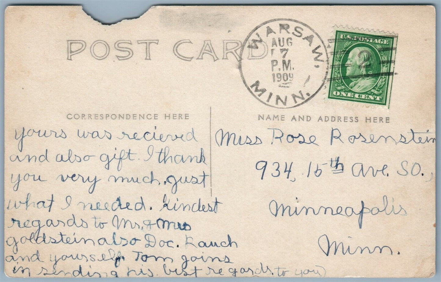 FARIBAULT MN 3rd STREET SCENE w/ BEARS 1909 ANTIQUE PHOTOMONTAGE REAL PHOTO RPPC