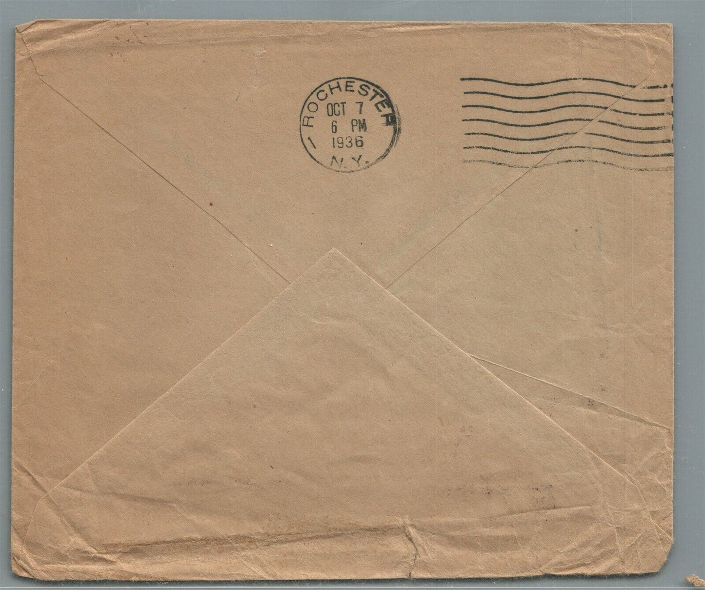 BELGIAN CONGO AFRICA to USA 1935 VINTAGE COVER