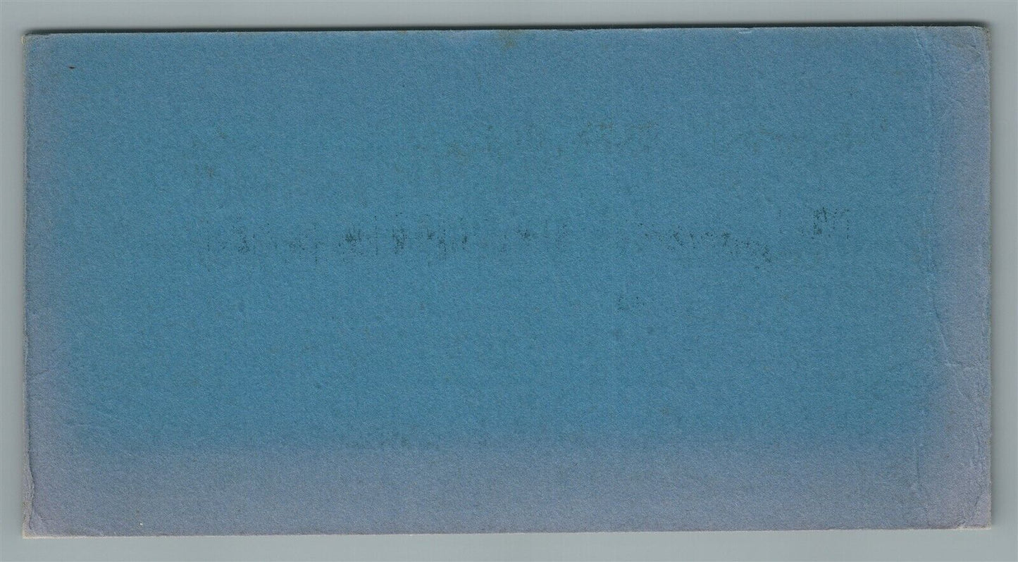 FREEHOLD NJ ANTRACITE COAL ADVERTISING VINTAGE CARD