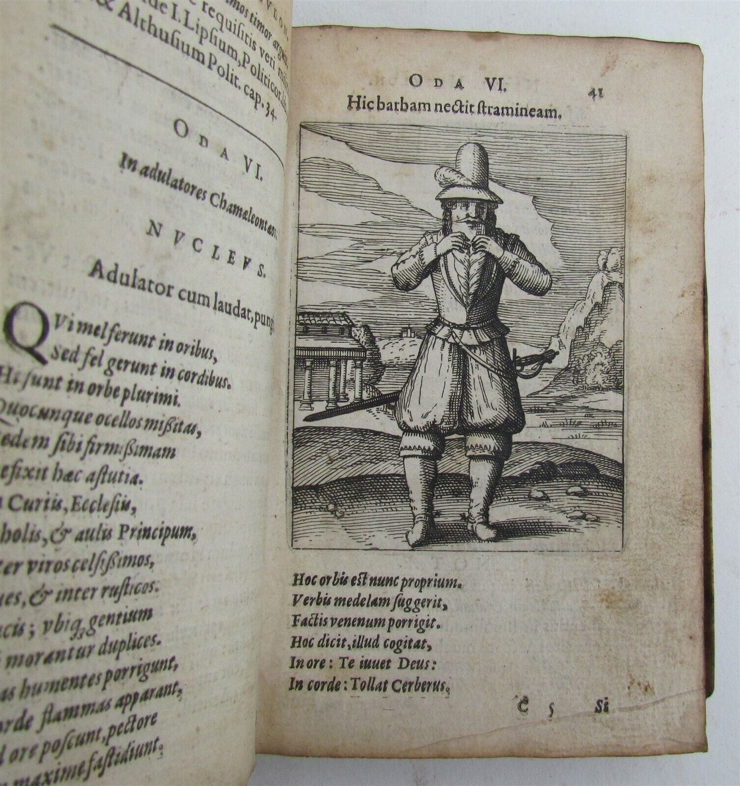 1620 NEBULO NEBULONUM by Johann FLITTNER ANTIQUE ILLUSTRATED vellum bound RARE