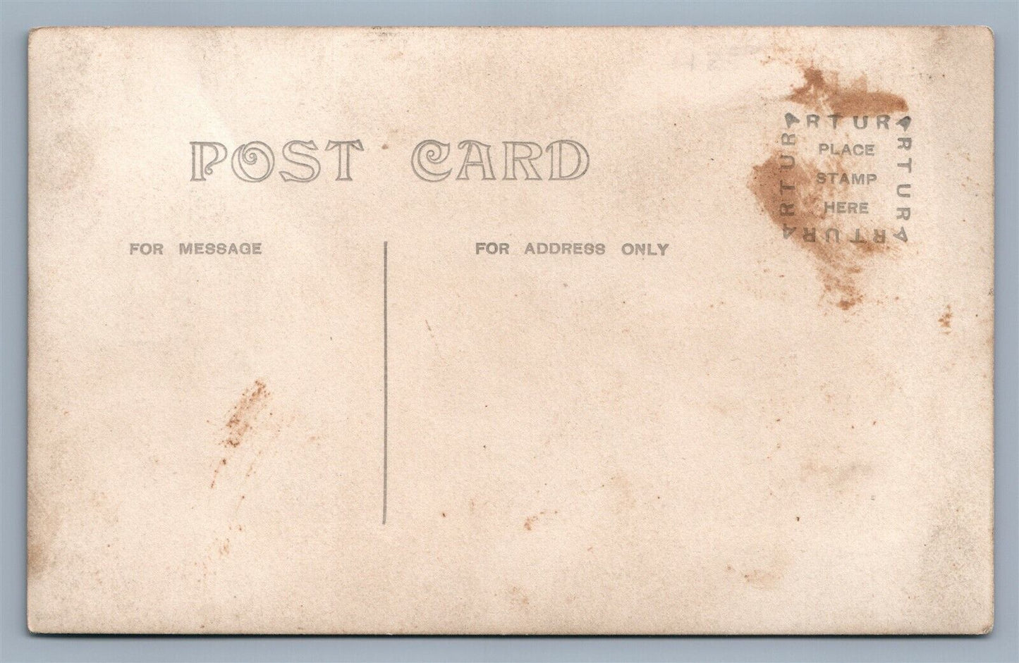 TRAIN ACCIDENT RAILWAY RAILROAD DISASTER ANTIQUE REAL PHOTO POSTCARD RPPC