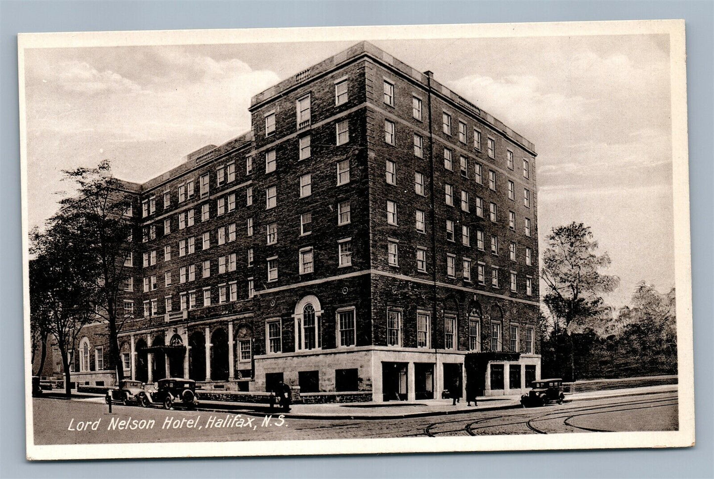 HALIFAX NS CANADA LORD NELSON HOTEL VINTAGE POSTCARD