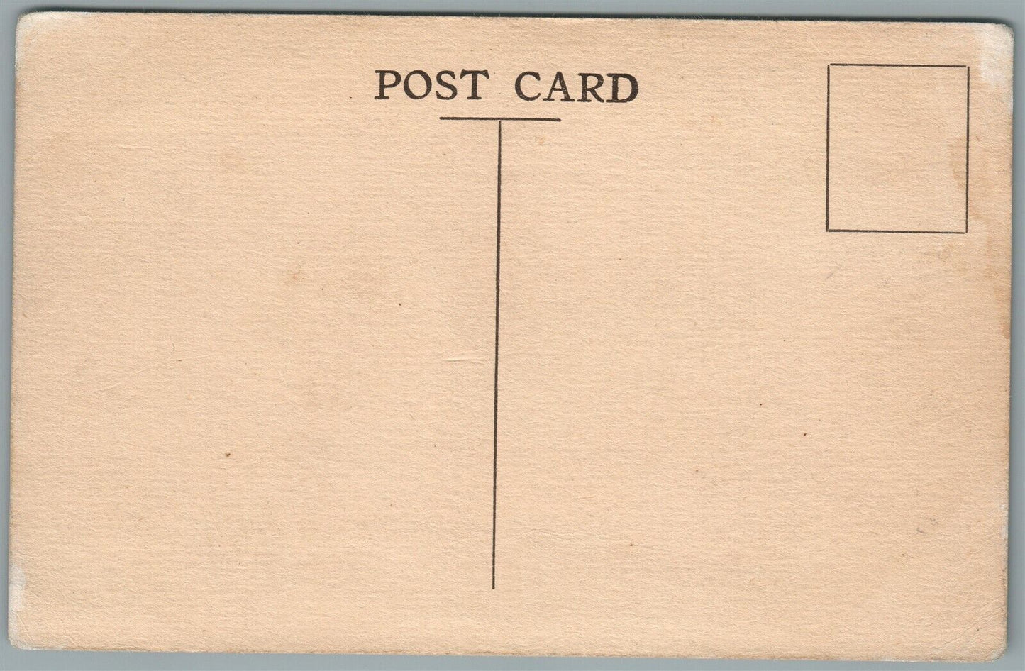 WWI BRITISH & AMERICAN AIR PILOTS on WESTERN FRONT ANTIQUE POSTCARD