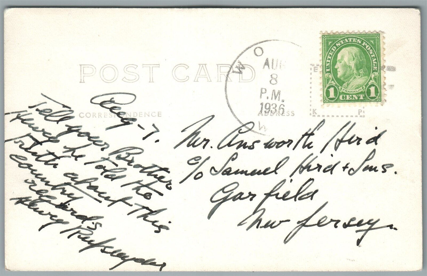 WOLF WYO EATONS RANCH HORSES VINTAGE REAL PHOTO POSTCARD RPPC