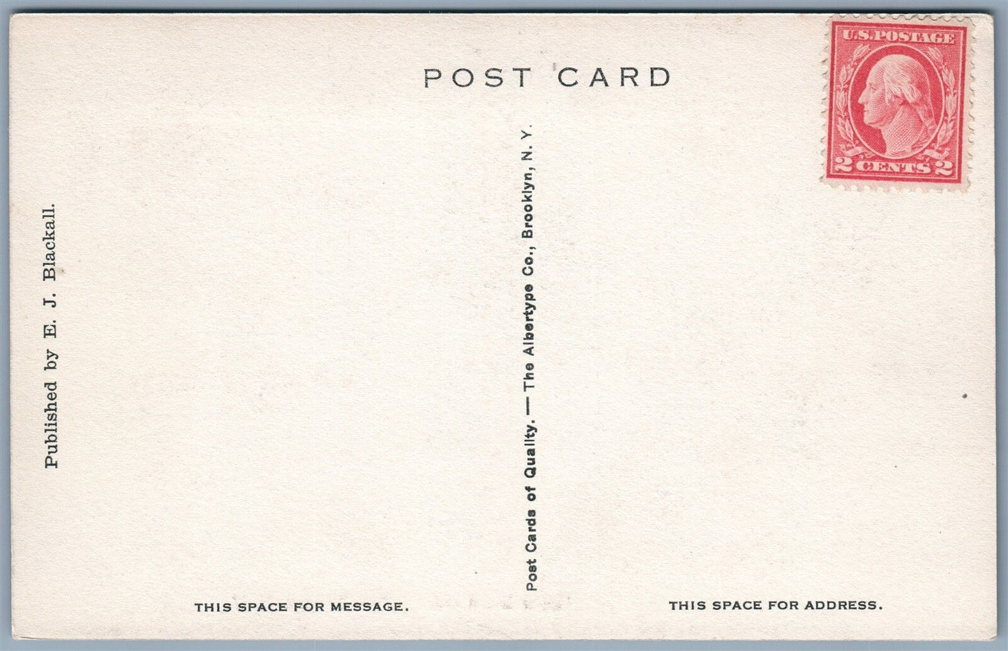 FORT EDWARD NY UPPER BROADWAY VINTAGE POSTCARD