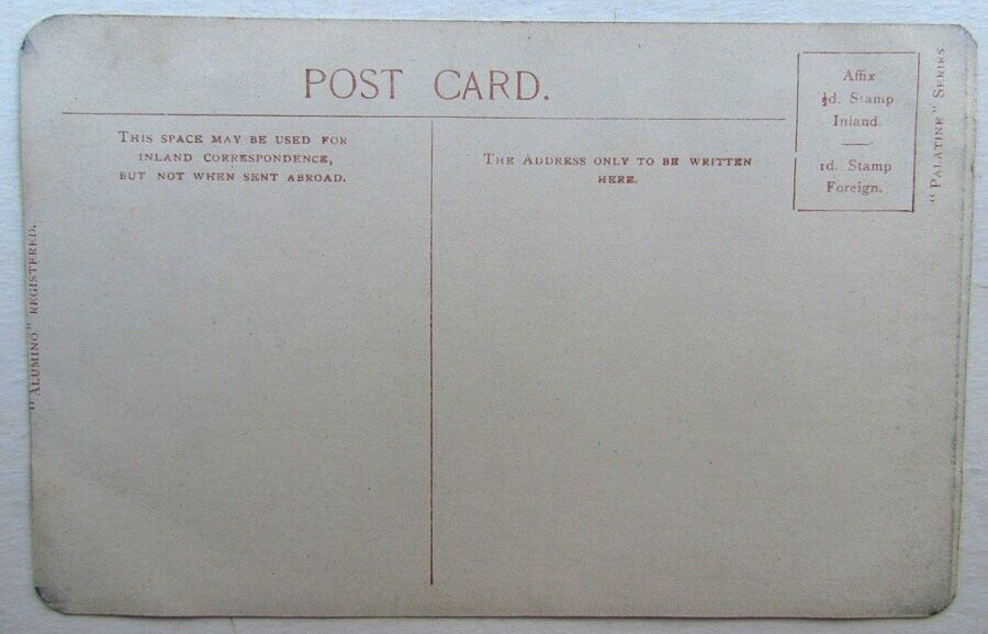 VINTAGE BRITISH POSTCARD FISHERGATE PRESTON STREET SCENE VIEW