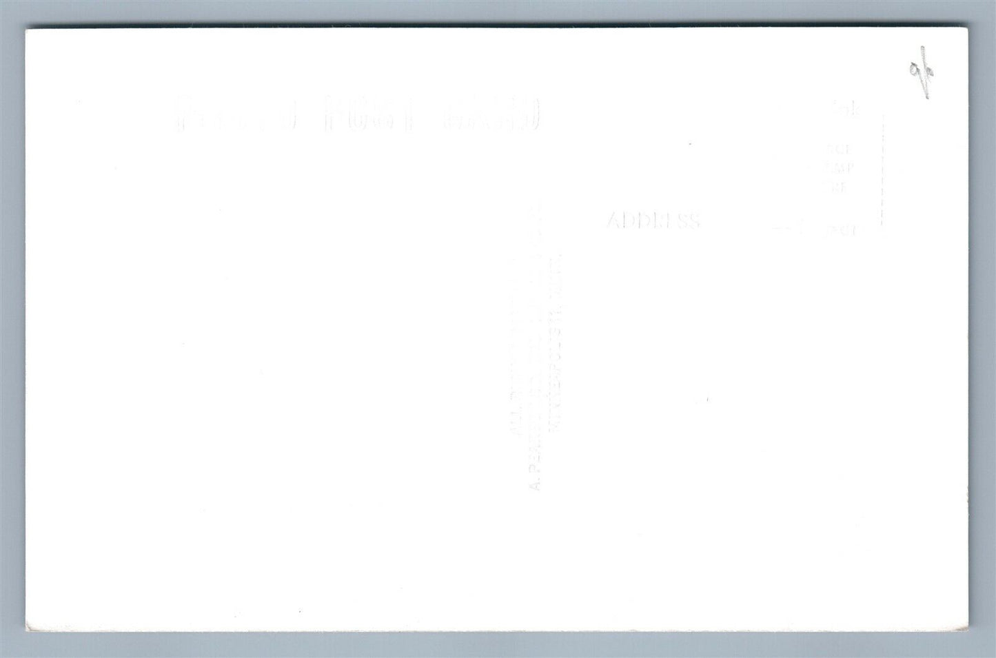 ELLSWORTH WI GRADE SCHOOL VINTAGE REAL PHOTO POSTCARD RPPC