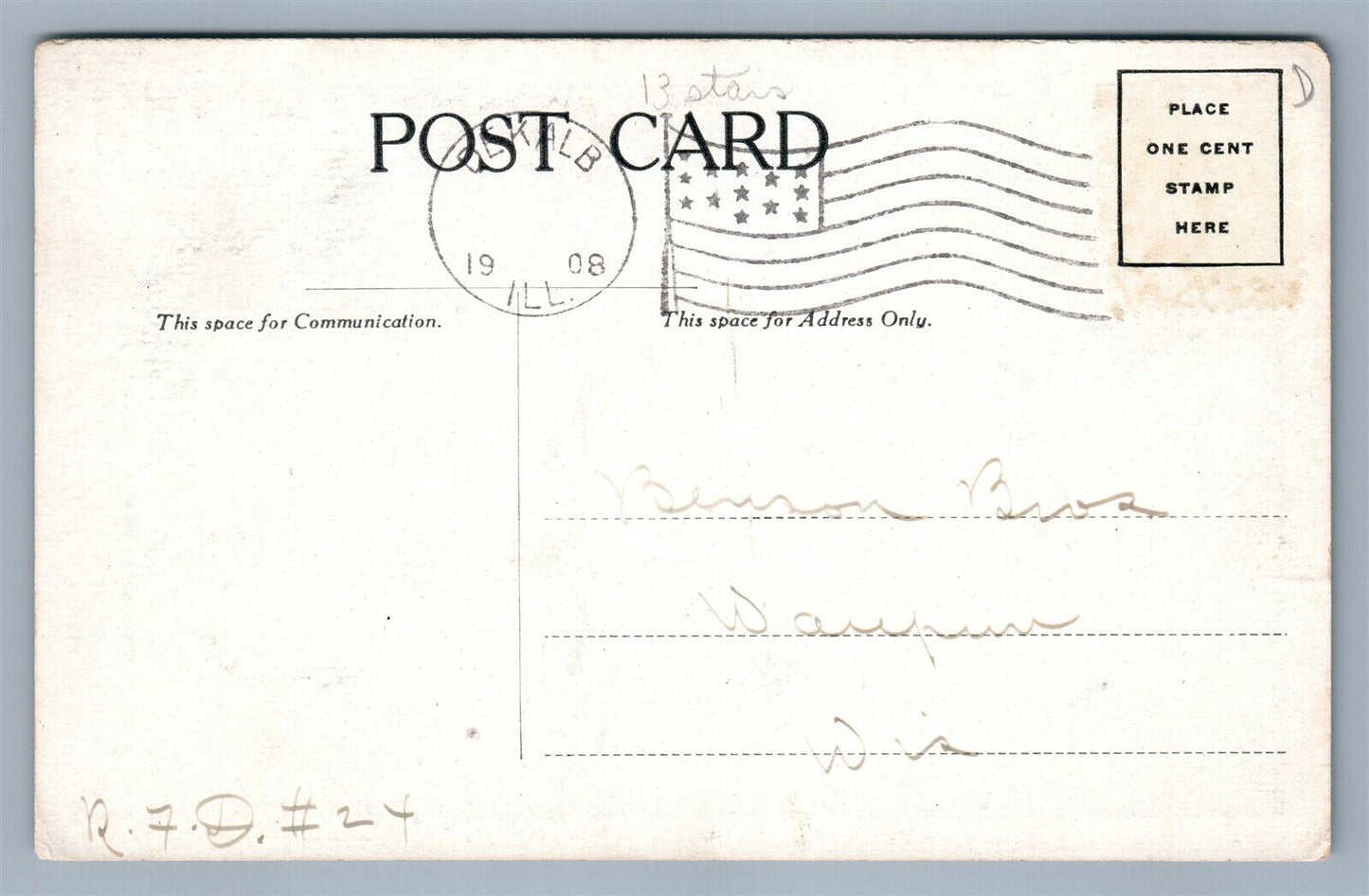 DE KALB IL FENCE CO ADVERTISING chickens poultry ANTIQUE POSTCARD