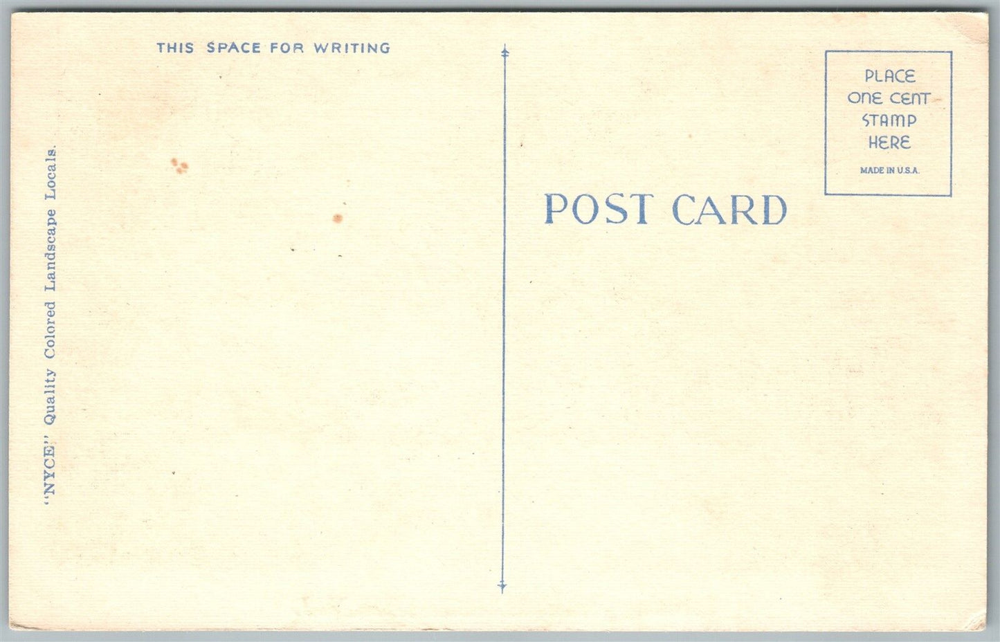 HARLINGEN NJ GREETINGS VINTAGE POSTCARD