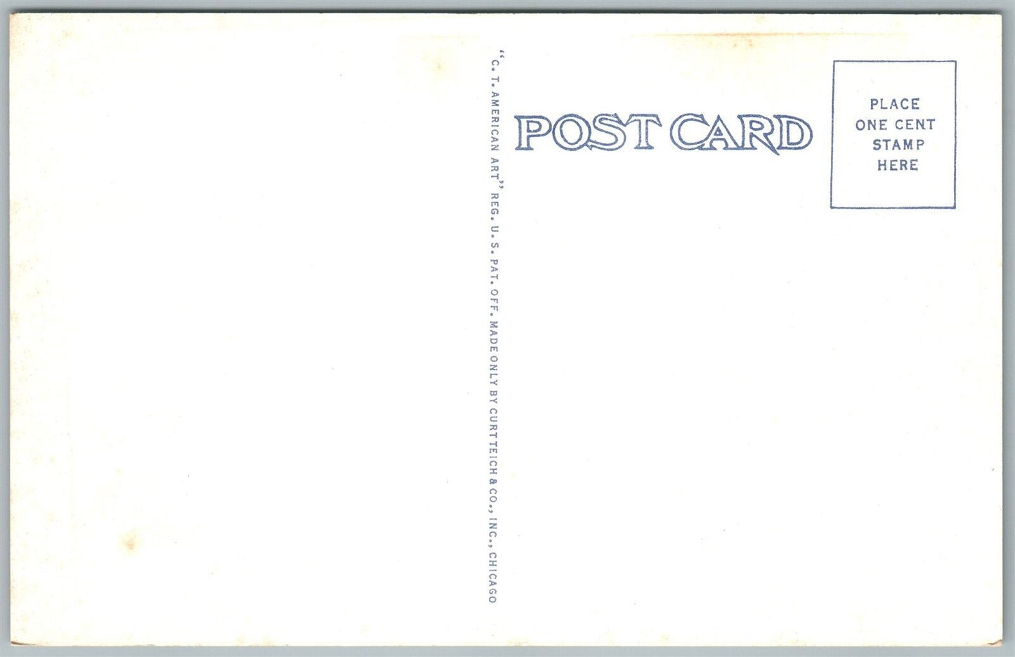 NEW CASTLE PA CASTLETON HOTEL ANTIQUE POSTCARD