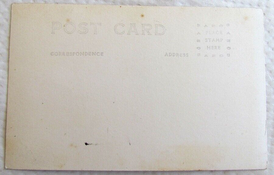 RPPC ANTIQUE REAL PHOTO POSTCARD STREET SCENE