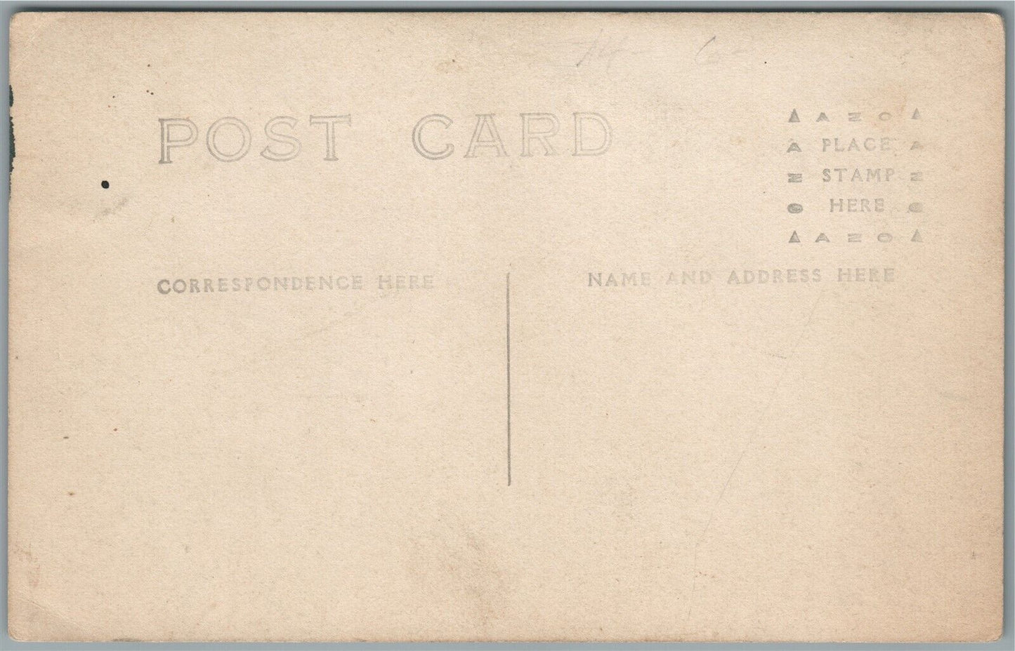 WEST LIBERY IA ANTIQUE REAL PHOTO POSTCARD RPPC