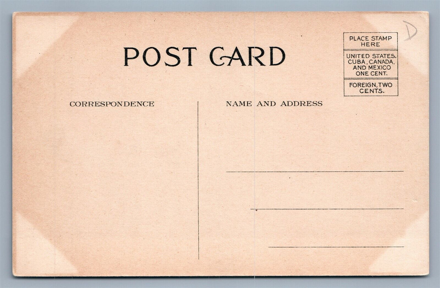 NEW YORK METROPOLITAN LIFE INSURANCE COMPANY ADVERTISING ANTIQUE POSTCARD