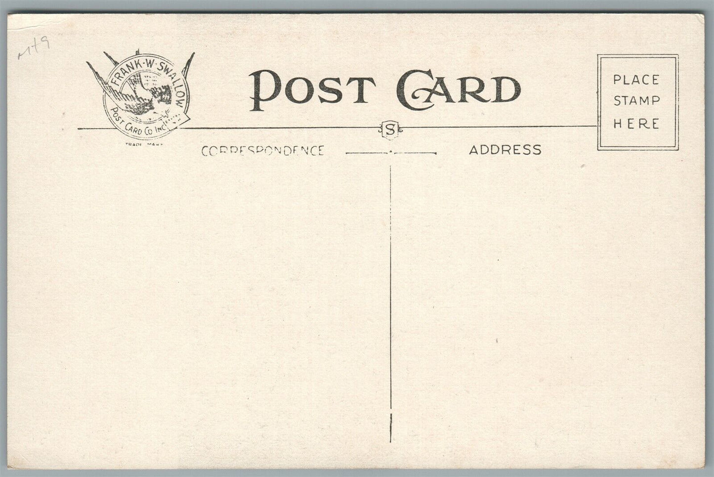 PEPPERELL MA ST. JOSEPH'S CHURCH ANTIQUE POSTCARD