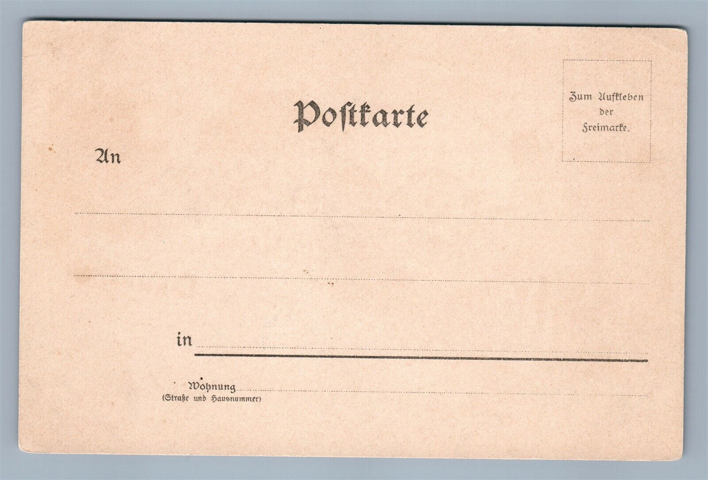GERMAN GRUSS AUS DANNSTADT ANTIQUE POSTCARD