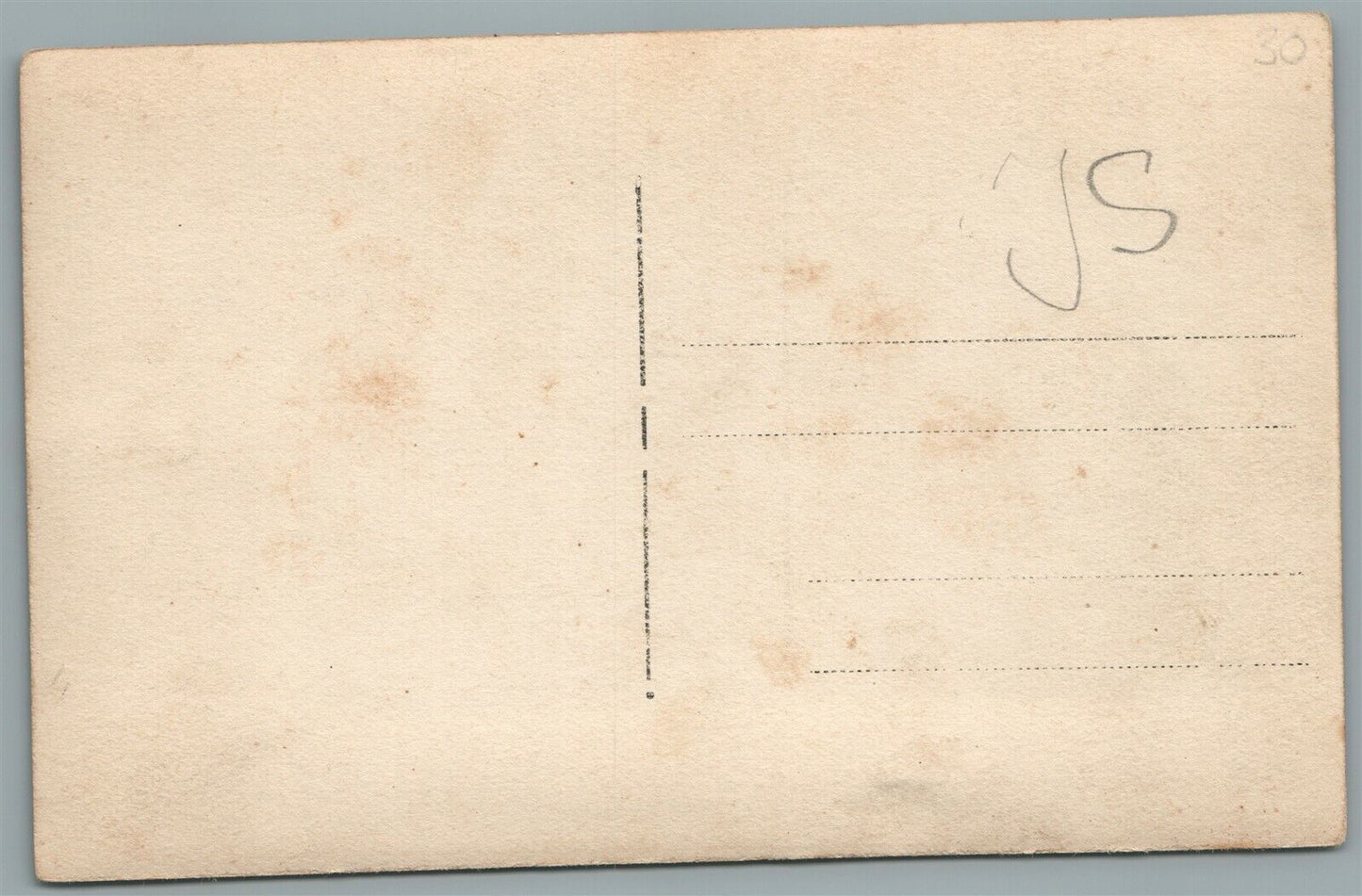 EARLY AVIATION WWI ERA BIPLANE aeroplane ANTIQUE REAL PHOTO POSTCARD airplane