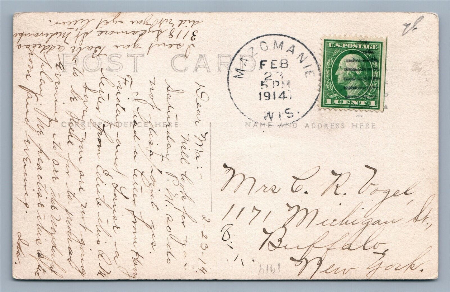 NAZOMANIE WI LAKE MARION ANTIQUE REAL PHOTO POSTCARD RPPC