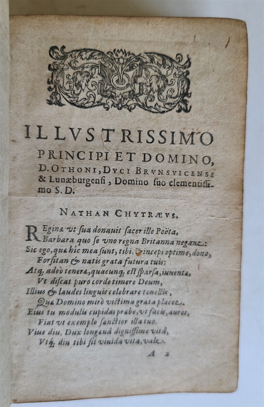 1613 IN GEORGII BUCHANANI PARAPHRASIN PSALMORUM antique VELLUM BOUND