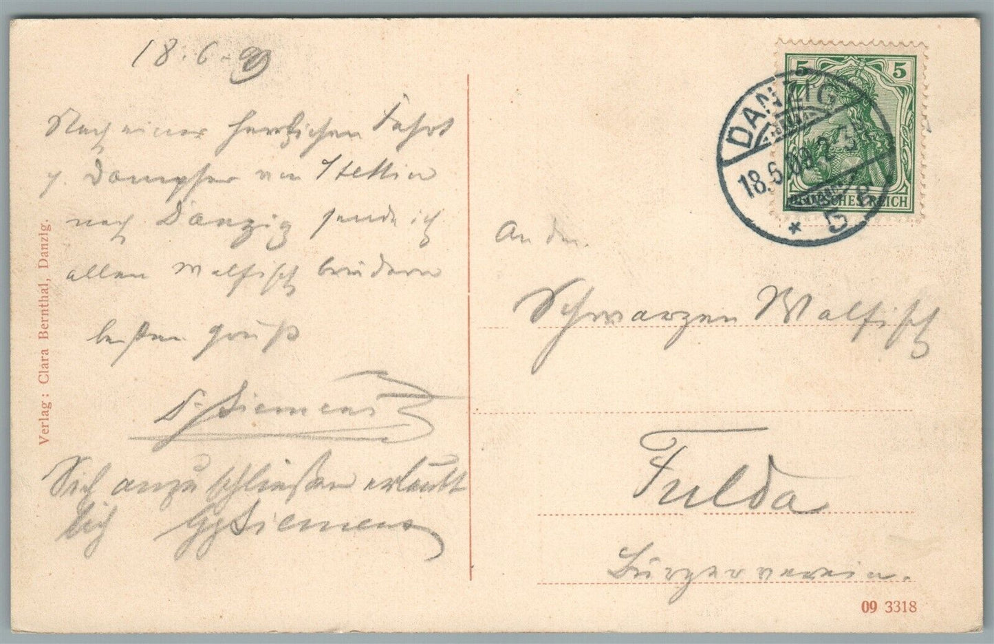 POLAND GDANSK DANZIG ARTUSHOF BORSE INNERES ANTIQUE POSTCARD