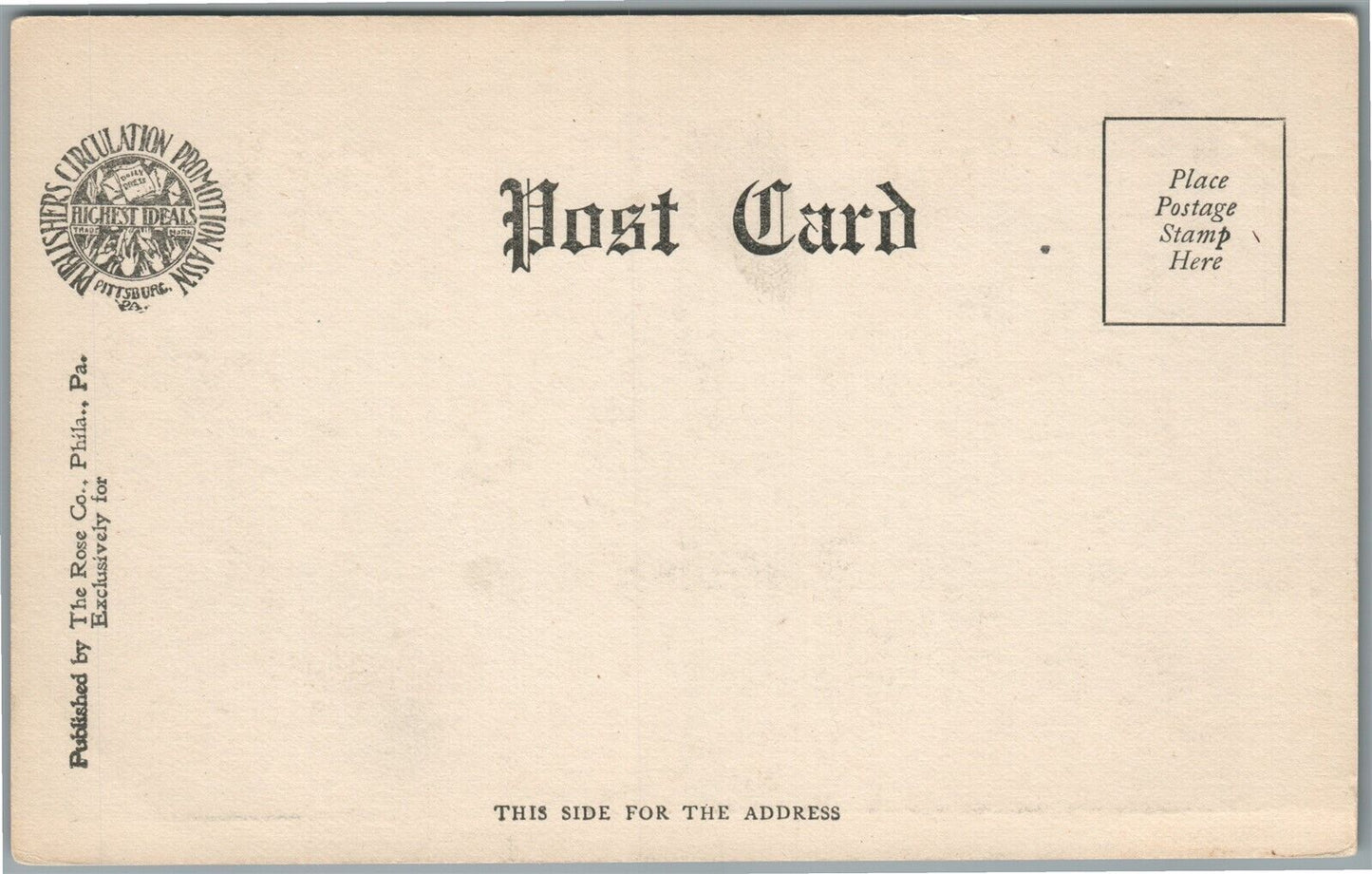 HARRISBURG PA SOLDIER'S MONUMENT E.S.STUART NEW GOV. of PENNA ANTIQUE POSTCARD