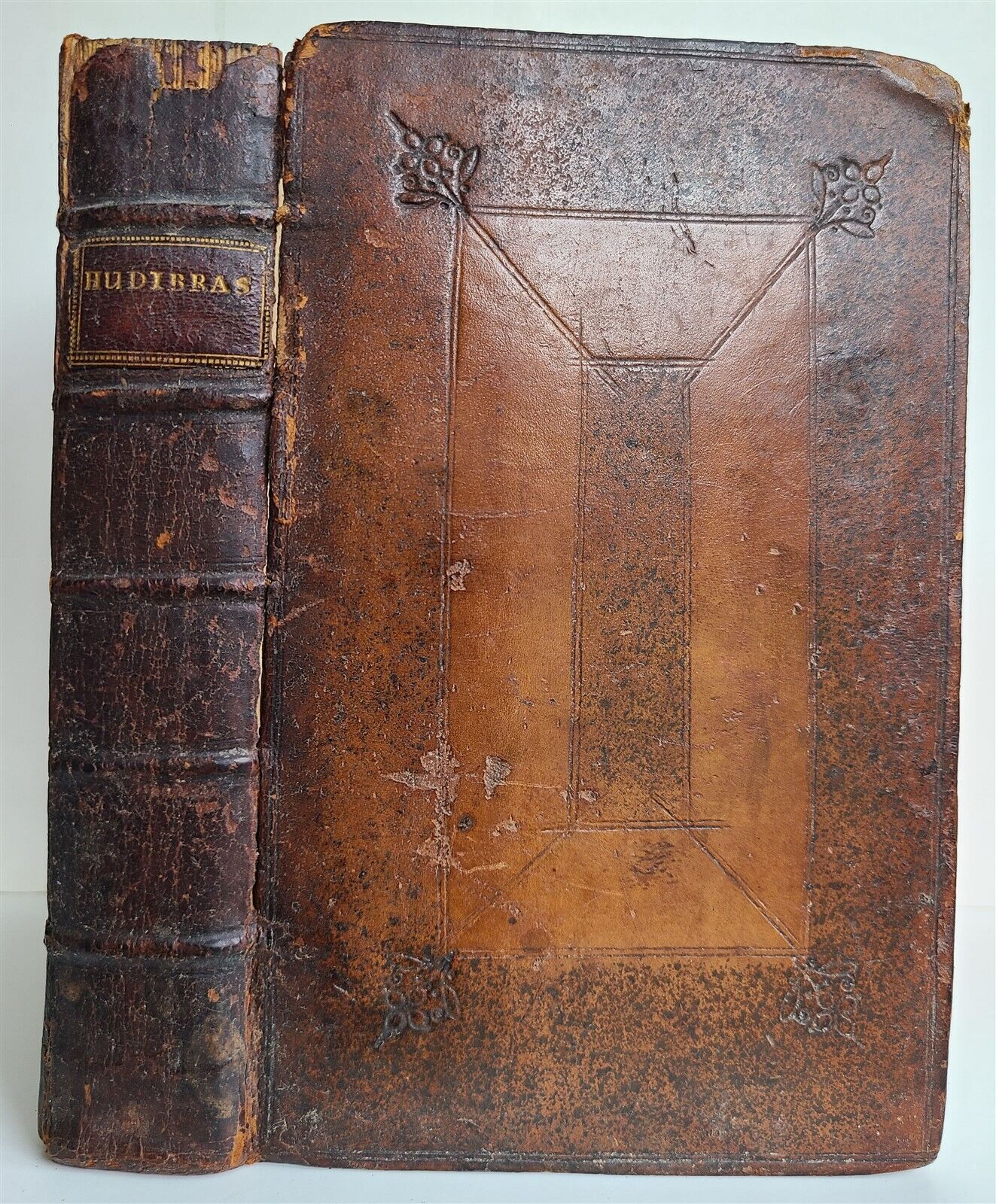1700 HUDIBRAS by SAMUEL BUTLER antique in ENGLISH POLITICAL SATIRE