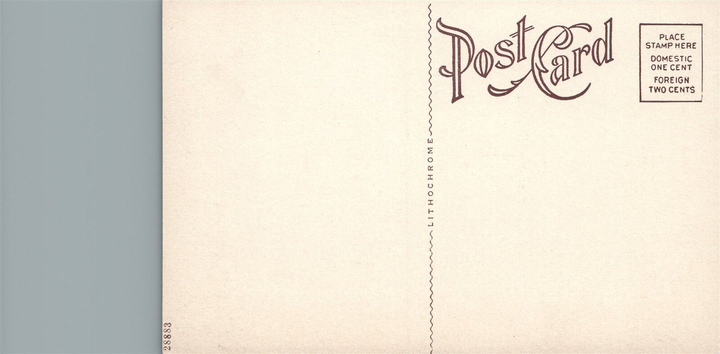 BANGOR PA FIRST NATIONAL BANK ANTIQUE POSTCARD