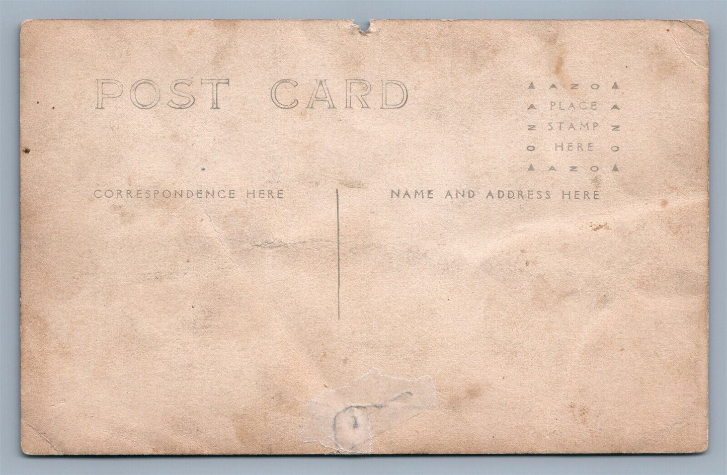 NEW JERSEY WWI MILITARY CAMP ANTIQUE REAL PHOTO POSTCARD RPPC