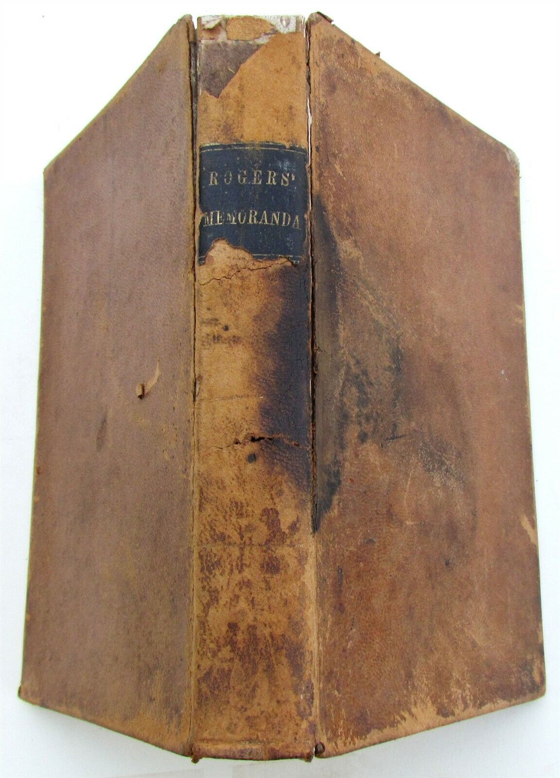 1845 EXPERIENCE LABORS TRAVELS of UNIVERSALIST PREACHER AMERICANA ANTIQUE