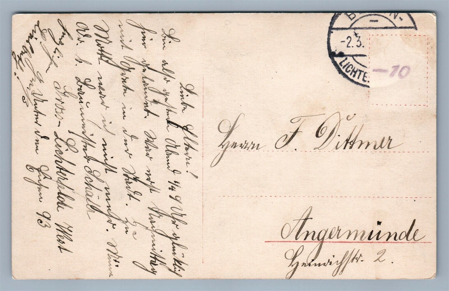 GERMAN PRINCE ERNST AUGUST & VIKTORIA LUISE ANTIQUE REAL PHOTO POSTCARD RPPC