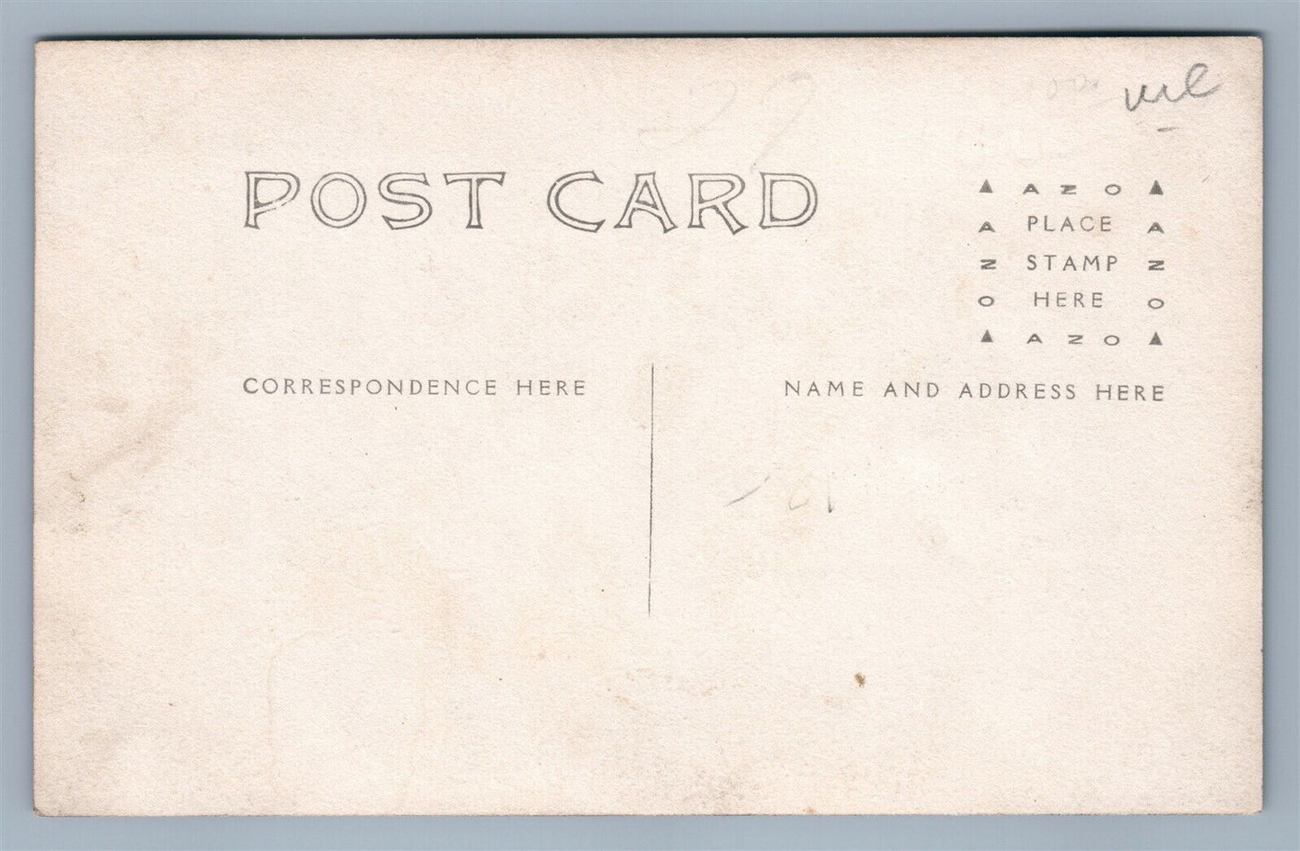 ST.JOHN KS WEST SIDE ANTIQUE REAL PHOTO POSTCARD RPPC STREET SCENE SIGNS