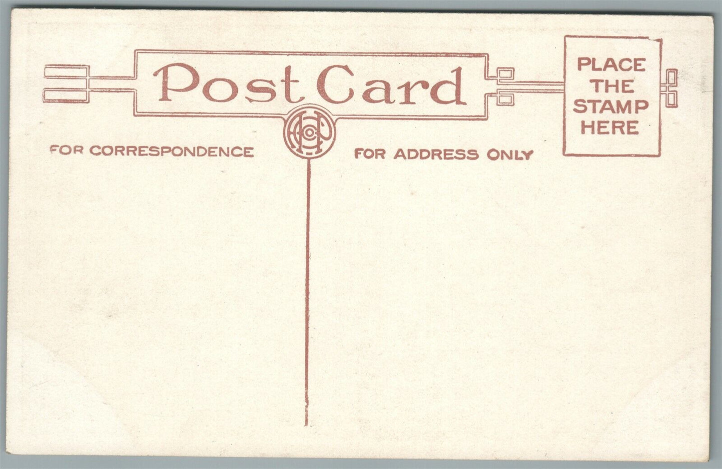 HOLLSOPPLE PA WALL STREET BRIDGE ANTIQUE POSTCARD