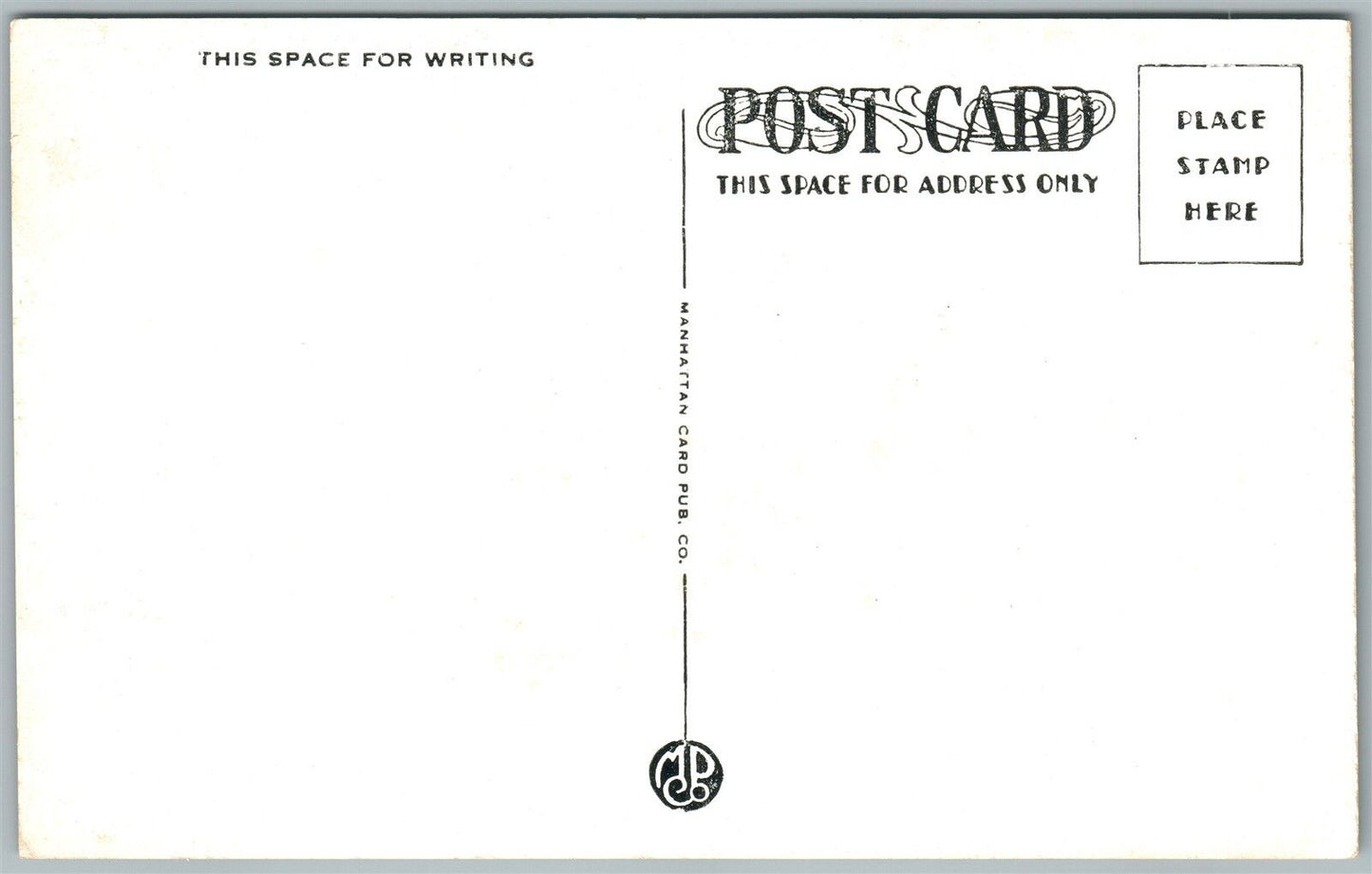 NEW BRUNSWICK NJ ROOSEVELT JUNIOR HIGH SCHOOL ANTIQUE POSTCARD