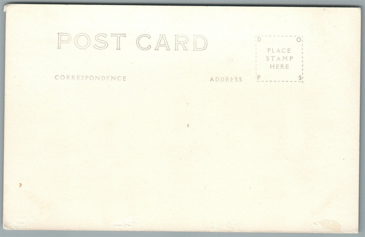 MILITARY SHIP USS McFARLAND ANTIQUE REAL PHOTO POSTCARD RPPC