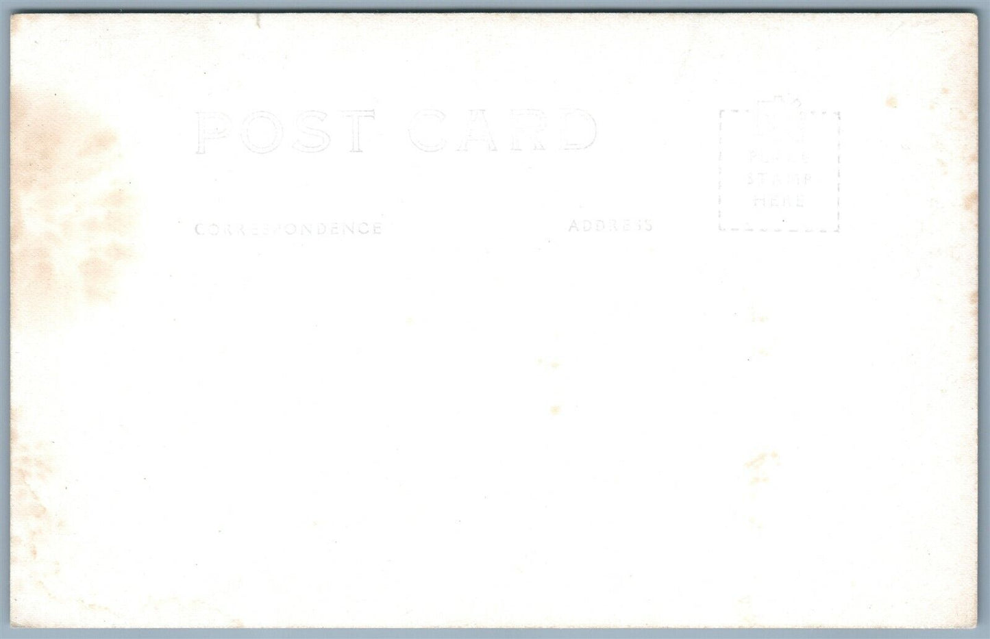 INDIAN FAMILY ANTIQUE REAL PHOTO POSTCARD RPPC