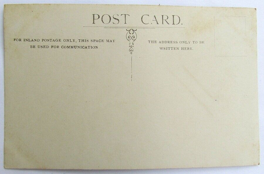 RPPC ANTIQUE REAL PHOTO POSTCARD ST.MARY'S PARISH CHURCH SCARBORO YORKSHIRE UK